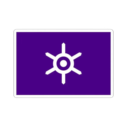 Flag of Tokyo Metropolis Japan - STICKER Vinyl Kiss-Cut Decal 2 Inch White - The Sticker Space