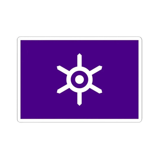 Flag of Tokyo Metropolis Japan - STICKER Vinyl Kiss-Cut Decal 2 Inch White - The Sticker Space