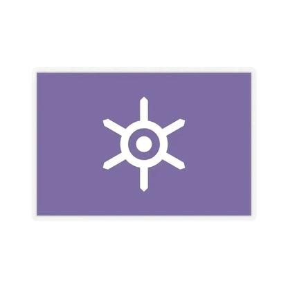 Flag of Tokyo Metropolis Japan - STICKER Vinyl Kiss-Cut Decal 3 Inch Transparent - The Sticker Space