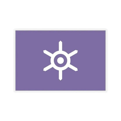 Flag of Tokyo Metropolis Japan - STICKER Vinyl Kiss-Cut Decal 4 Inch Transparent - The Sticker Space
