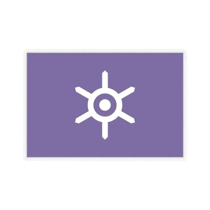 Flag of Tokyo Metropolis Japan - STICKER Vinyl Kiss-Cut Decal 6 Inch Transparent - The Sticker Space