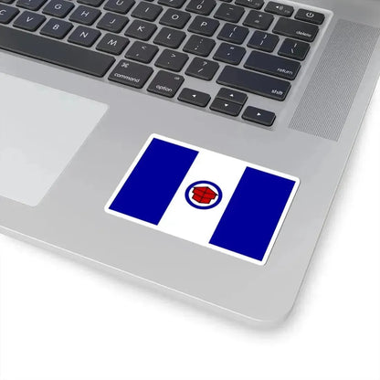 Flag of Toledo Ohio 1909-1994 (United States) STICKER Vinyl Kiss-Cut Decal - The Sticker Space