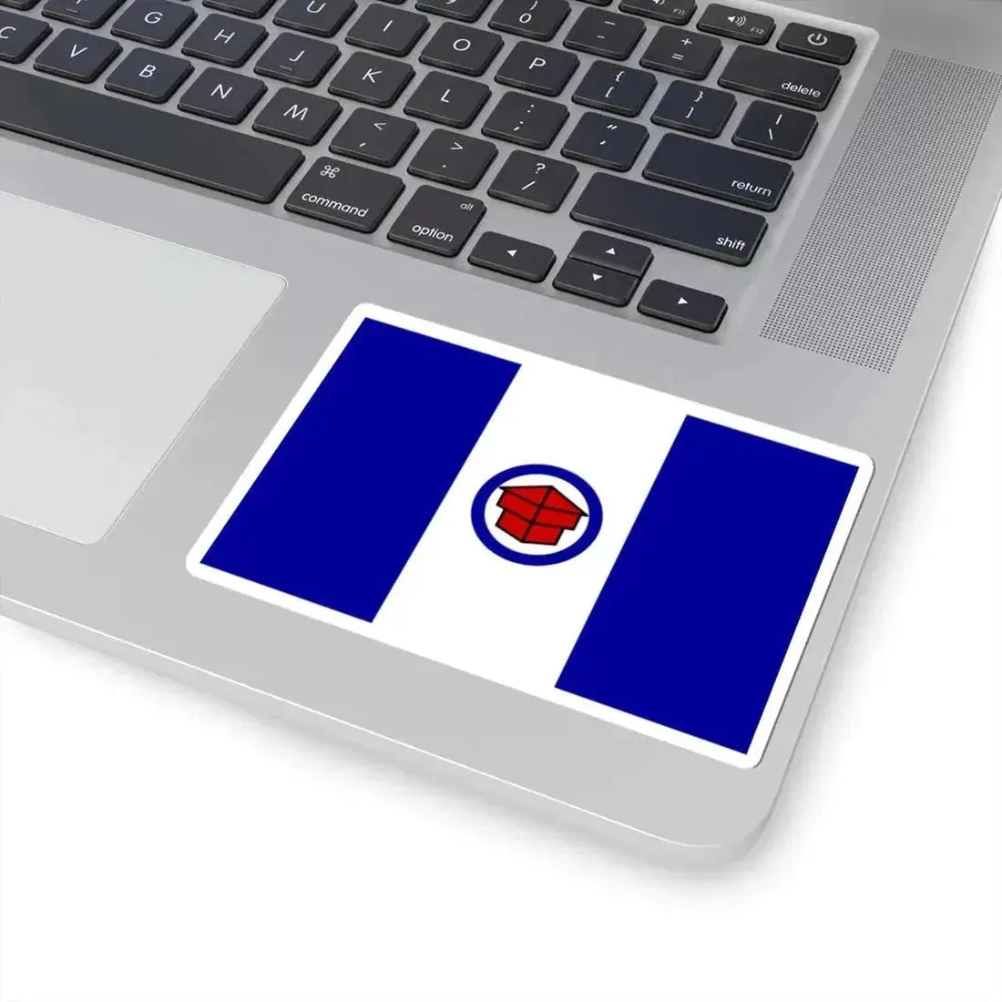 Flag of Toledo Ohio 1909-1994 (United States) STICKER Vinyl Kiss-Cut Decal - The Sticker Space