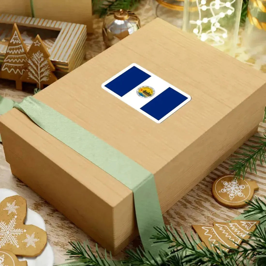 Flag of Toledo Ohio 1994-2025 (United States) STICKER Vinyl Kiss-Cut Decal - The Sticker Space