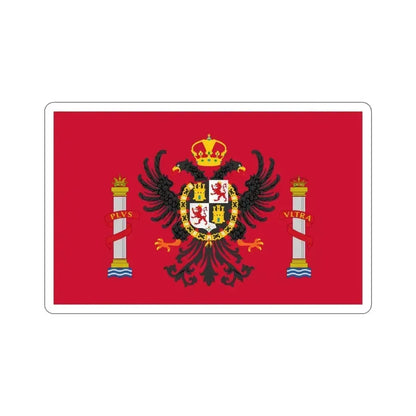 Flag of Toledo Spain STICKER Vinyl Die-Cut Decal 4 Inch - The Sticker Space