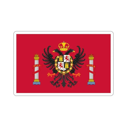 Flag of Toledo Spain STICKER Vinyl Die-Cut Decal 6 Inch - The Sticker Space