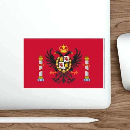 Flag of Toledo Spain STICKER Vinyl Die-Cut Decal - The Sticker Space