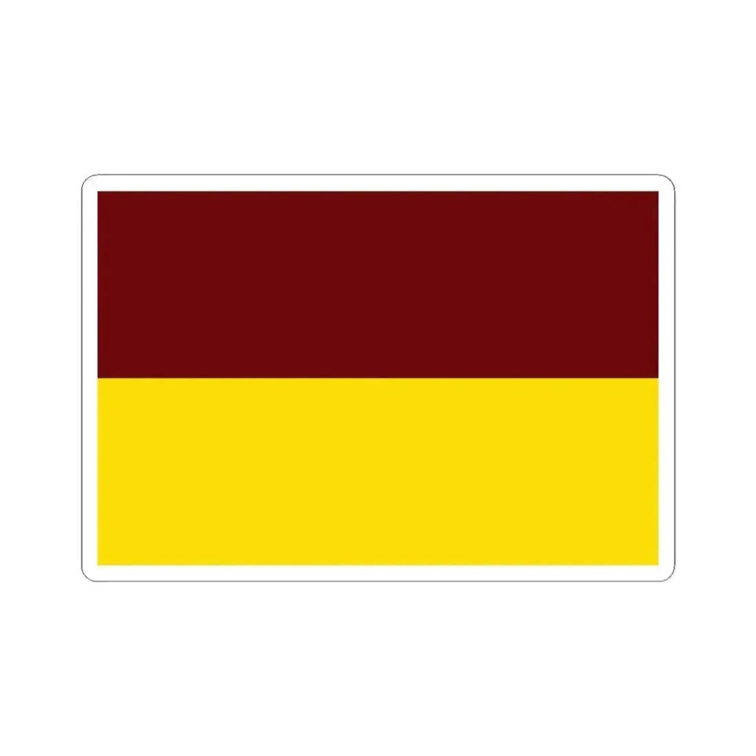 Flag of Tolima (Colombia) STICKER Vinyl Kiss-Cut Decal 4 Inch White - The Sticker Space