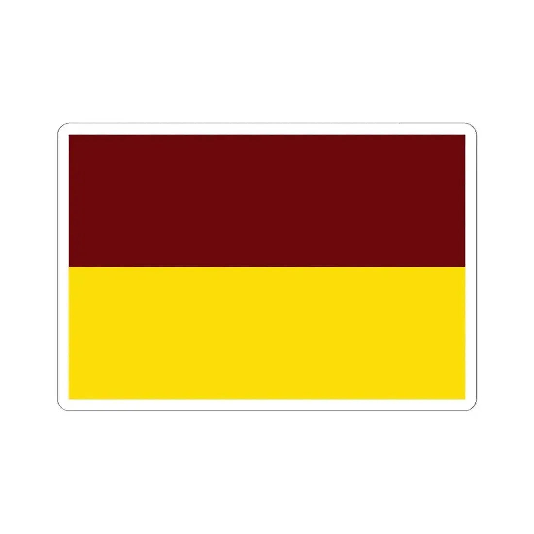 Flag of Tolima (Colombia) STICKER Vinyl Kiss-Cut Decal 6 Inch White - The Sticker Space