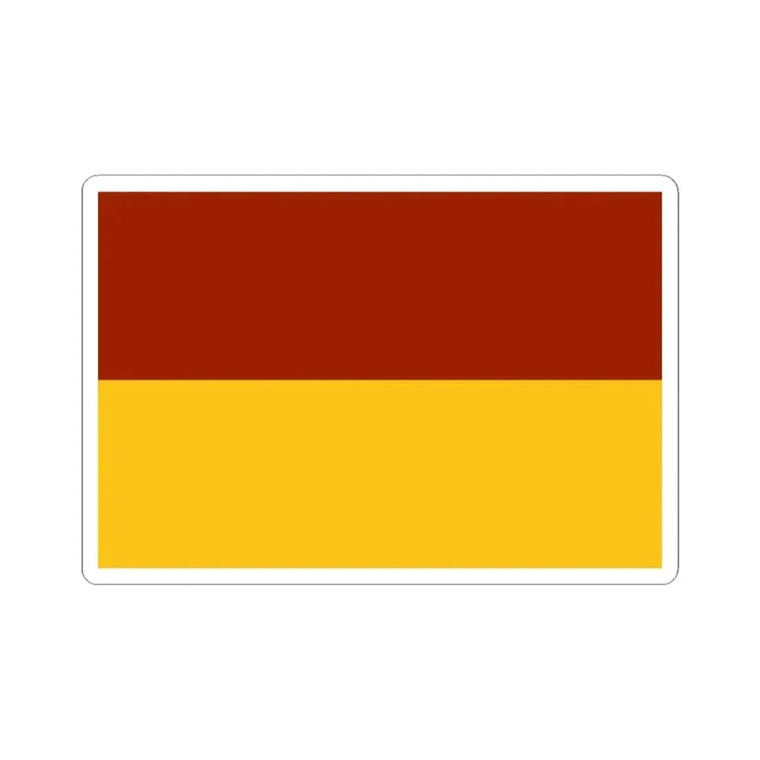 Flag of Tolima Department (Colombia) STICKER Vinyl Kiss-Cut Decal 2 Inch White - The Sticker Space