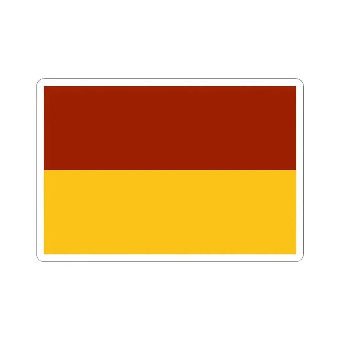 Flag of Tolima Department (Colombia) STICKER Vinyl Kiss-Cut Decal 4 Inch White - The Sticker Space