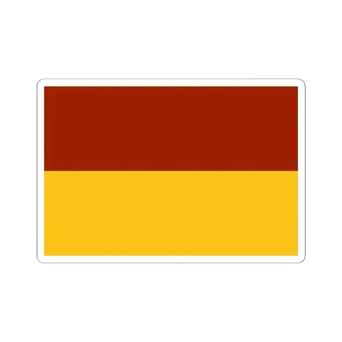 Flag of Tolima Department (Colombia) STICKER Vinyl Kiss-Cut Decal 6 Inch White - The Sticker Space