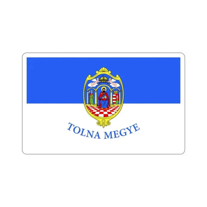Flag of Tolna County Hungary STICKER Vinyl Die-Cut Decal 2 Inch - The Sticker Space