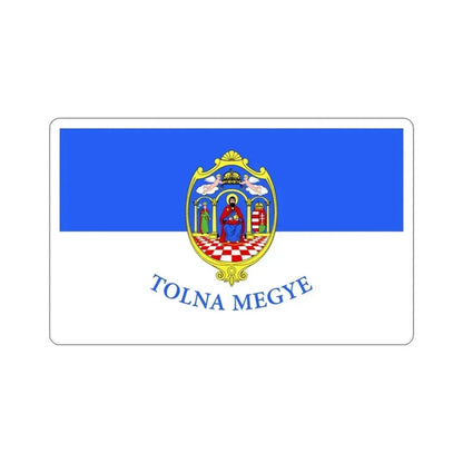Flag of Tolna County Hungary STICKER Vinyl Die-Cut Decal 3 Inch - The Sticker Space