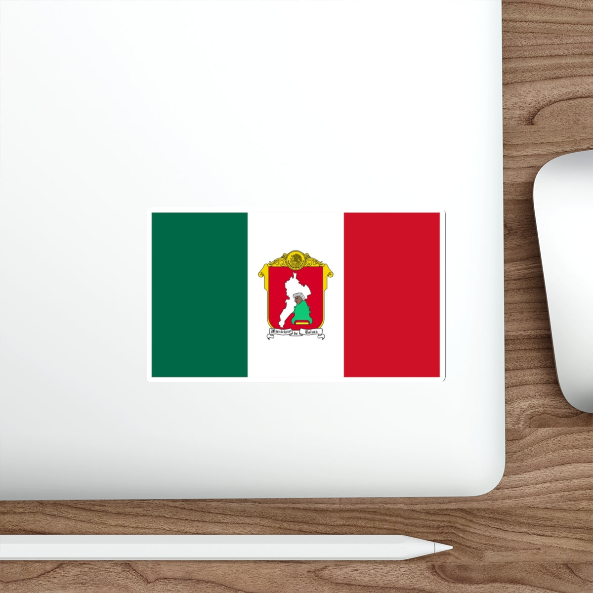 Flag of Toluca Mexico STICKER Vinyl Die-Cut Decal-The Sticker Space