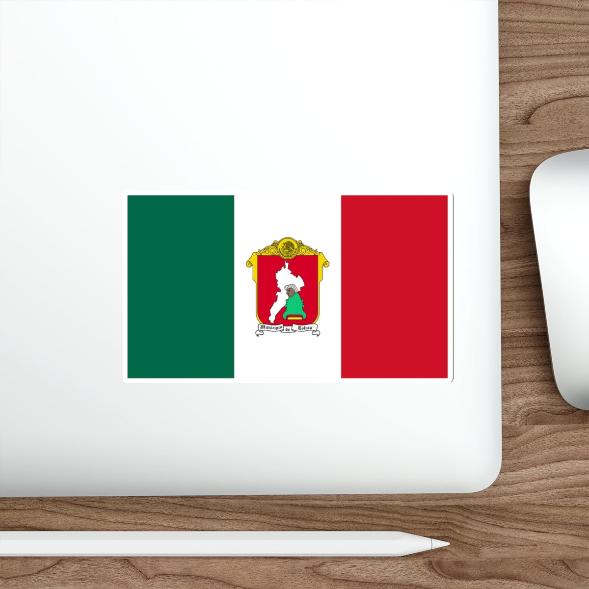 Flag of Toluca Mexico STICKER Vinyl Die-Cut Decal-The Sticker Space