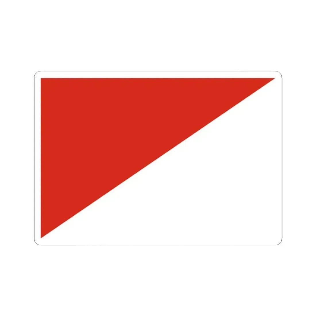 Flag of Tomave Bolivia (Bolivia) STICKER Vinyl Kiss-Cut Decal 2 Inch White - The Sticker Space