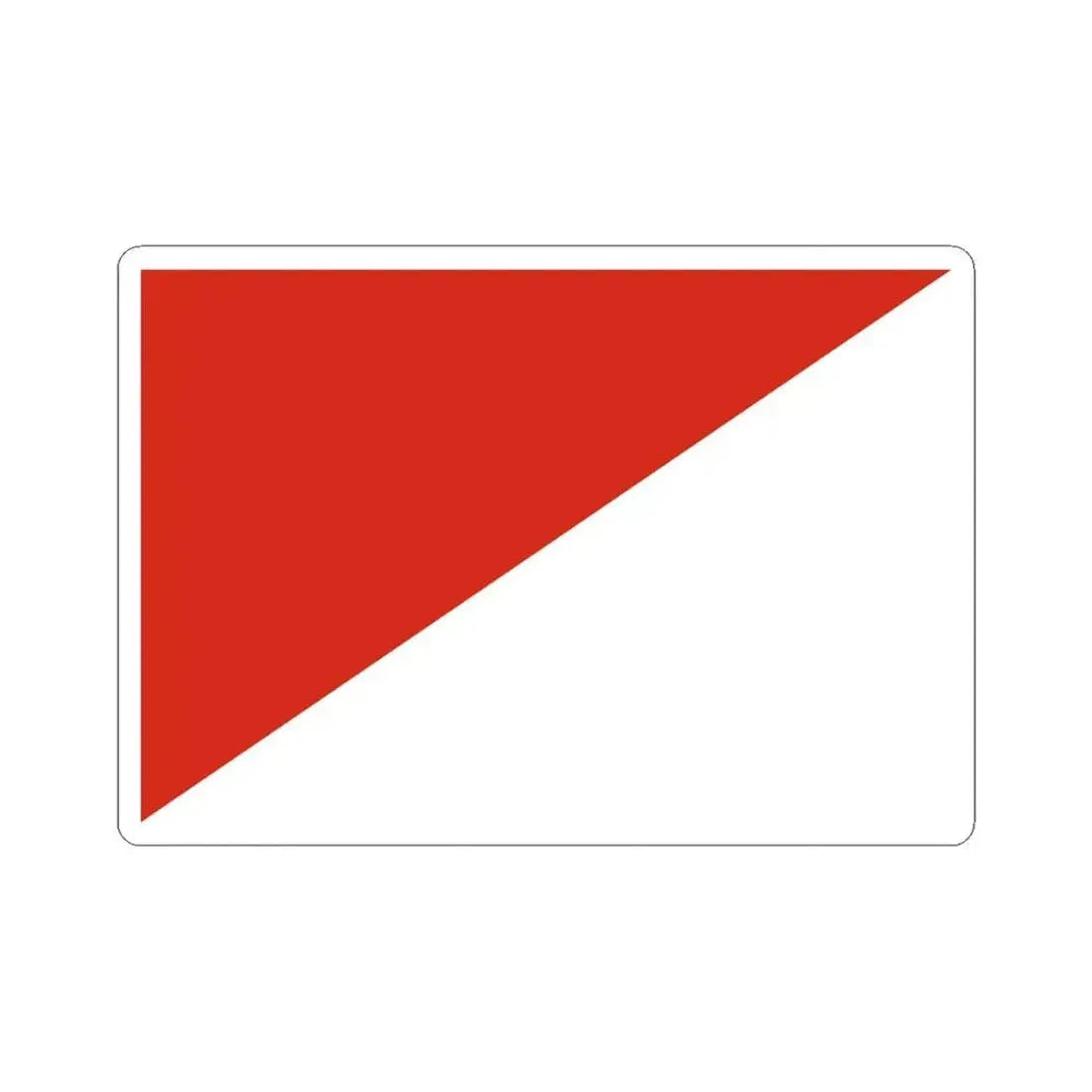 Flag of Tomave Bolivia (Bolivia) STICKER Vinyl Kiss-Cut Decal 6 Inch White - The Sticker Space