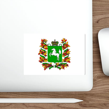 Flag of Tomsk Oblast Russia STICKER Vinyl Die-Cut Decal-The Sticker Space