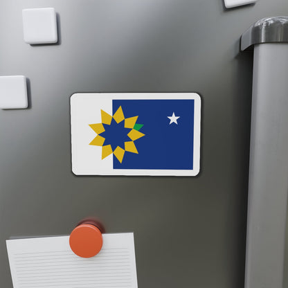 Flag of Topeka KS - Die-Cut Magnet-The Sticker Space