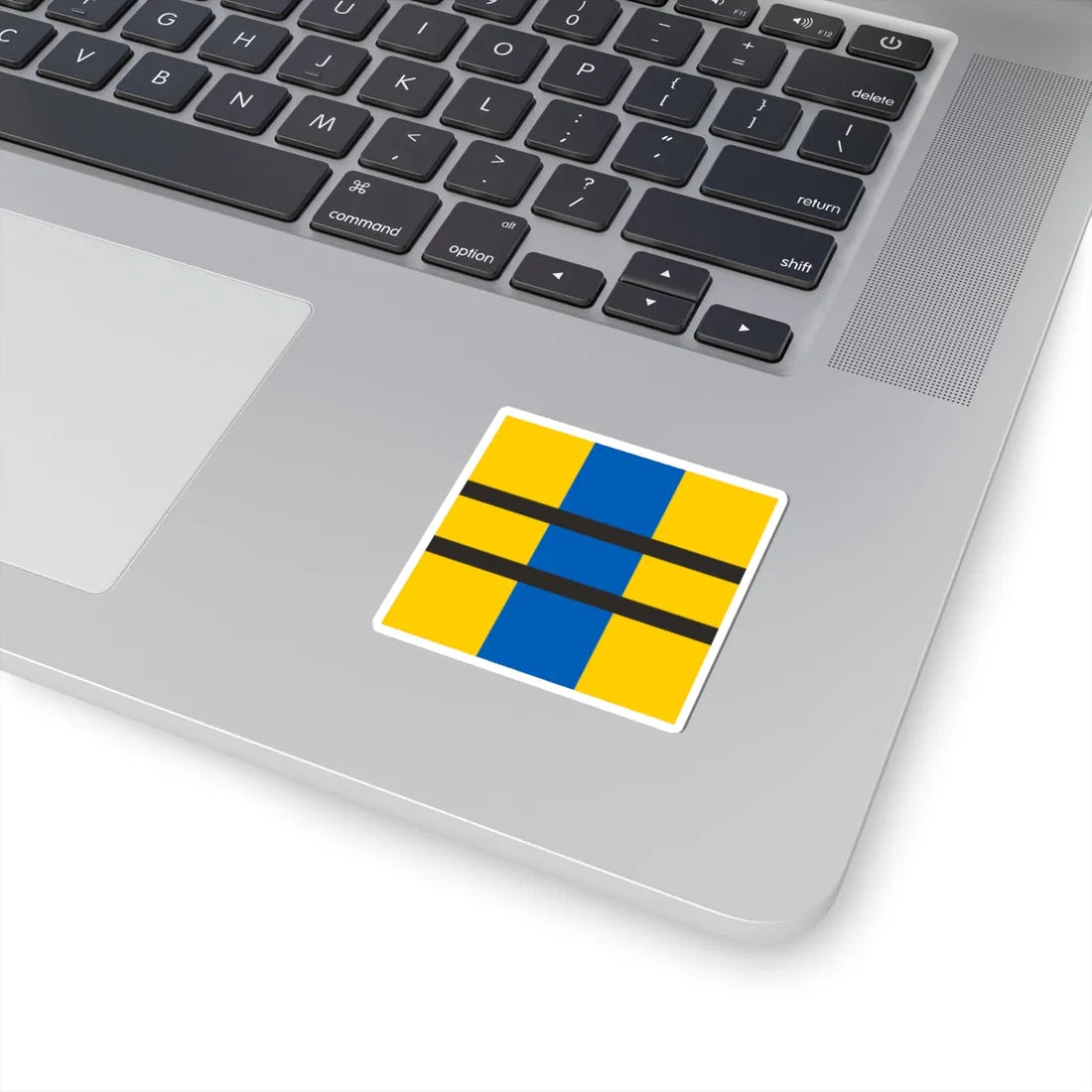 Flag of Toreboda (Sweden) STICKER Vinyl Kiss-Cut Decal - The Sticker Space