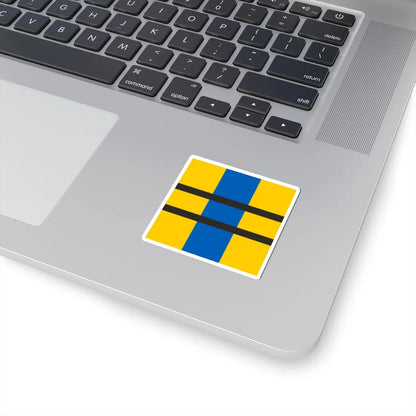Flag of Toreboda (Sweden) STICKER Vinyl Kiss-Cut Decal - The Sticker Space