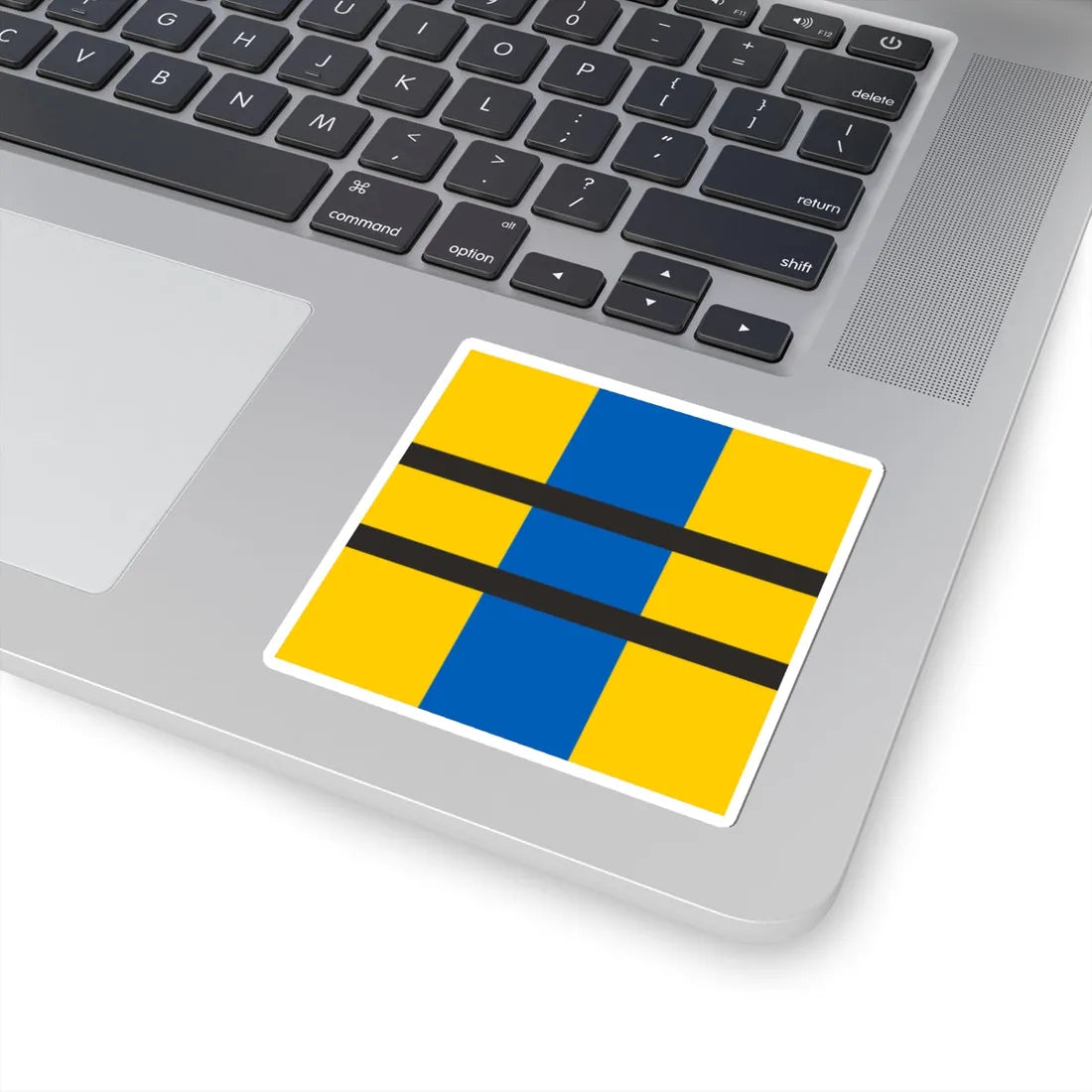 Flag of Toreboda (Sweden) STICKER Vinyl Kiss-Cut Decal - The Sticker Space
