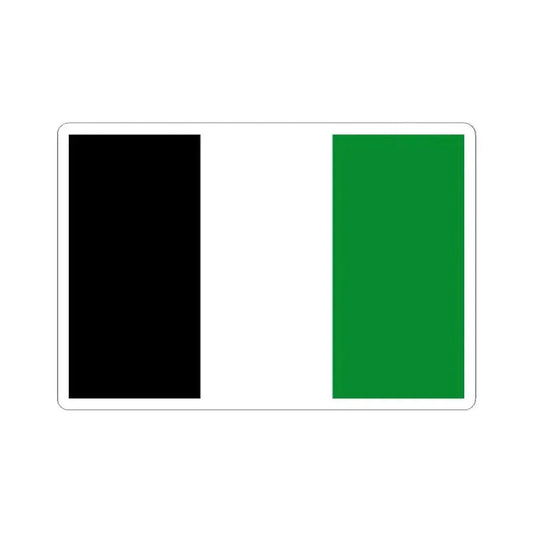 Flag of Torhout (Belgium) STICKER Vinyl Kiss-Cut Decal 2 Inch White - The Sticker Space