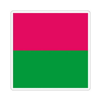 Flag of Torhovytsia (Ukraine) STICKER Vinyl Kiss-Cut Decal 2 Inch White - The Sticker Space