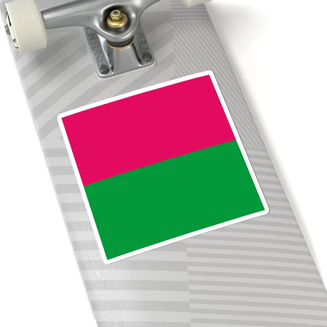 Flag of Torhovytsia (Ukraine) STICKER Vinyl Kiss-Cut Decal - The Sticker Space