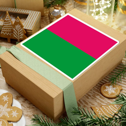 Flag of Torhovytsia (Ukraine) STICKER Vinyl Kiss-Cut Decal - The Sticker Space