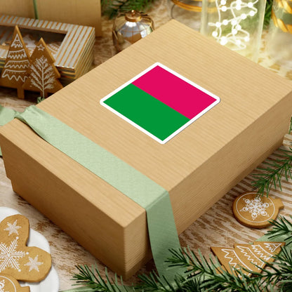 Flag of Torhovytsia (Ukraine) STICKER Vinyl Kiss-Cut Decal - The Sticker Space