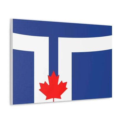 Flag of Toronto Canada - Canvas Wall Art - The Sticker Space