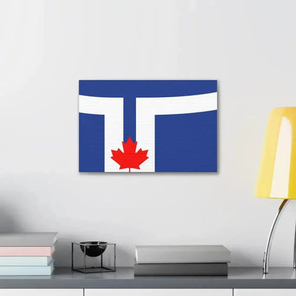 Flag of Toronto Canada - Canvas Wall Art - The Sticker Space