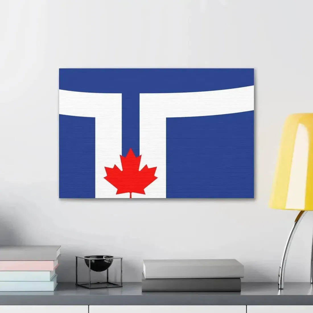Flag of Toronto Canada - Canvas Wall Art - The Sticker Space