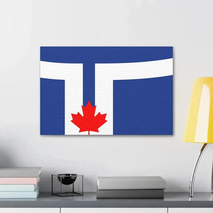 Flag of Toronto Canada - Canvas Wall Art - The Sticker Space