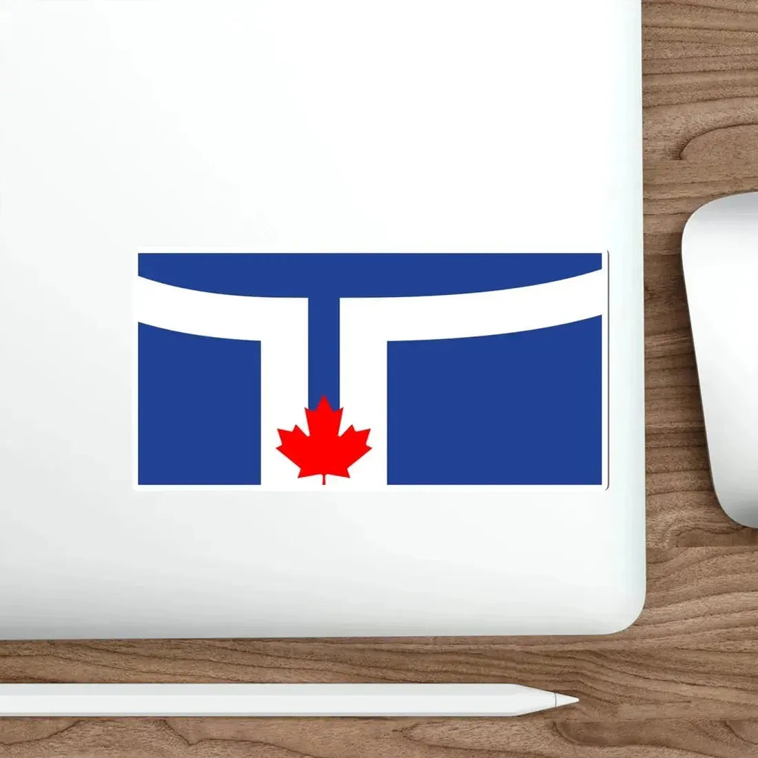 Flag of Toronto Canada STICKER Vinyl Die-Cut Decal - The Sticker Space