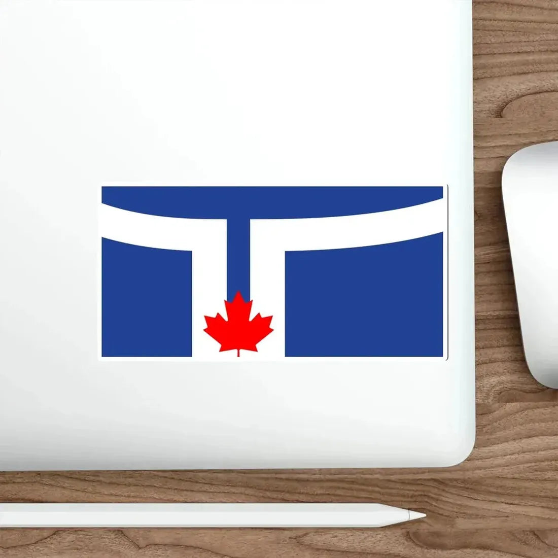 Flag of Toronto Canada STICKER Vinyl Die-Cut Decal - The Sticker Space