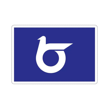 Flag of Tottori Prefecture Japan STICKER Vinyl Die-Cut Decal 5 Inch - The Sticker Space