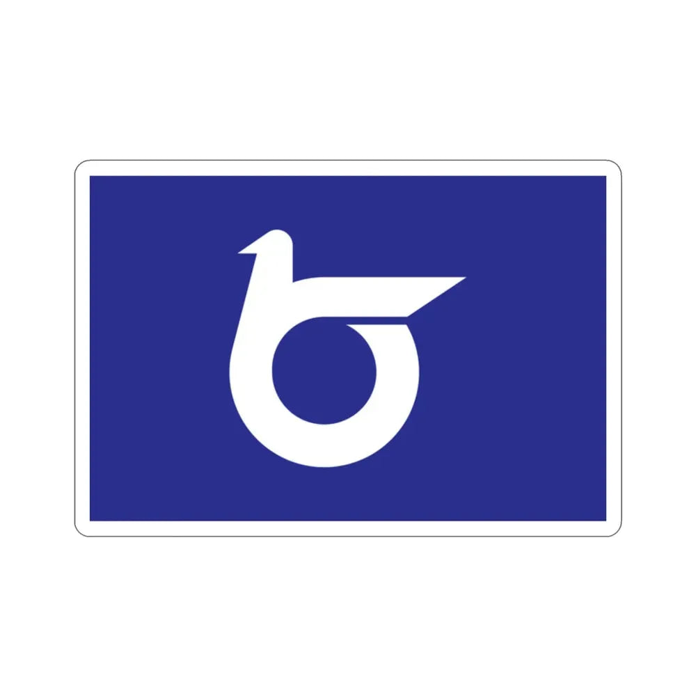 Flag of Tottori Prefecture Japan STICKER Vinyl Die-Cut Decal - The Sticker Space