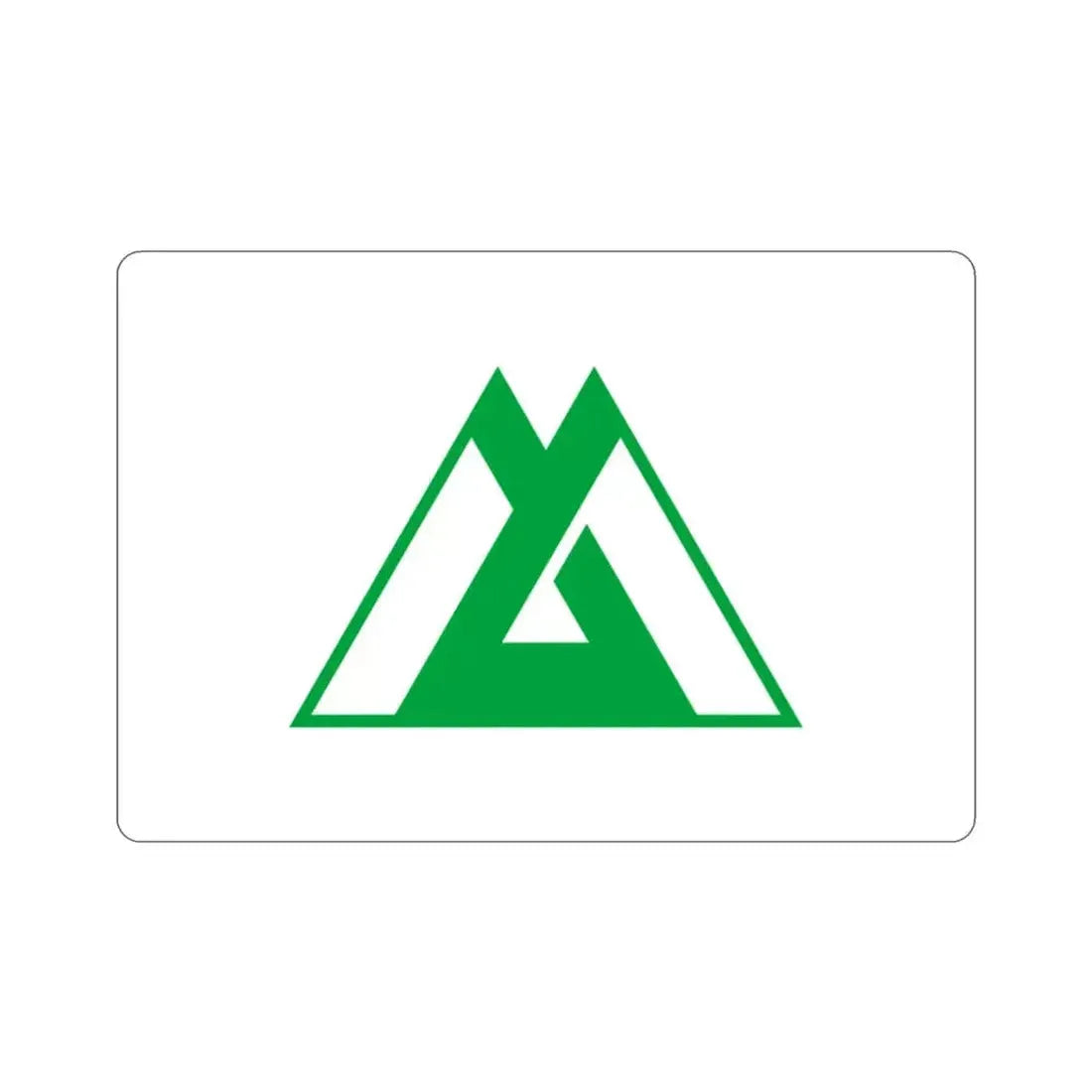 Flag of Toyama Prefecture Japan STICKER Vinyl Die-Cut Decal 2 Inch - The Sticker Space