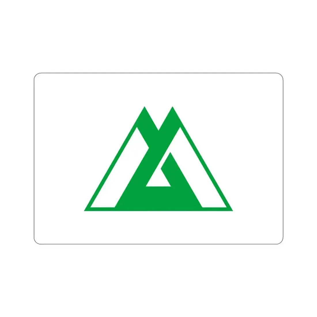 Flag of Toyama Prefecture Japan STICKER Vinyl Die-Cut Decal 3 Inch - The Sticker Space