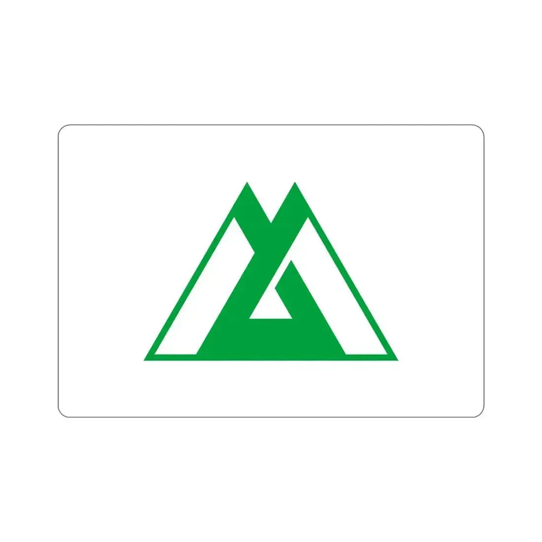 Flag of Toyama Prefecture Japan STICKER Vinyl Die-Cut Decal 5 Inch - The Sticker Space