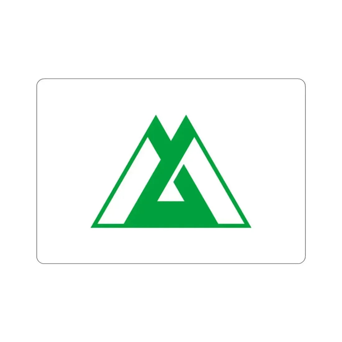 Flag of Toyama Prefecture Japan STICKER Vinyl Die-Cut Decal - The Sticker Space