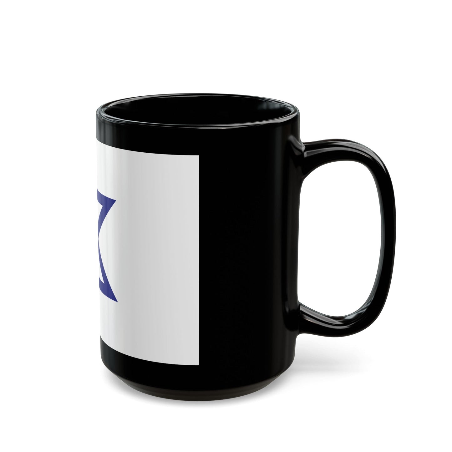 Flag of Toyohashi Aichi Japan - Black Coffee Mug-The Sticker Space