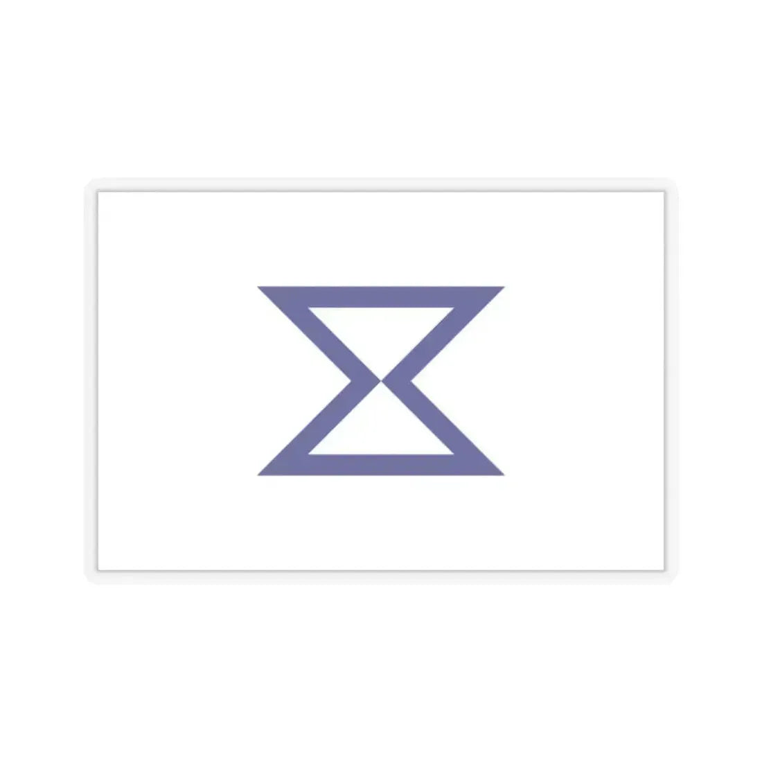 Flag of Toyohashi Aichi Japan - STICKER Vinyl Kiss-Cut Decal 2 Inch Transparent - The Sticker Space