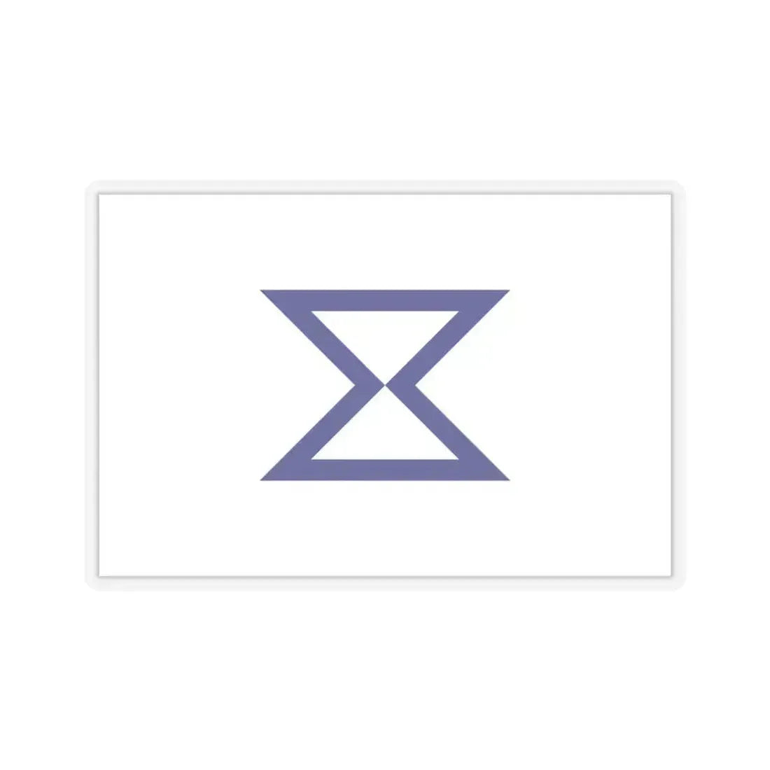 Flag of Toyohashi Aichi Japan - STICKER Vinyl Kiss-Cut Decal 4 Inch Transparent - The Sticker Space