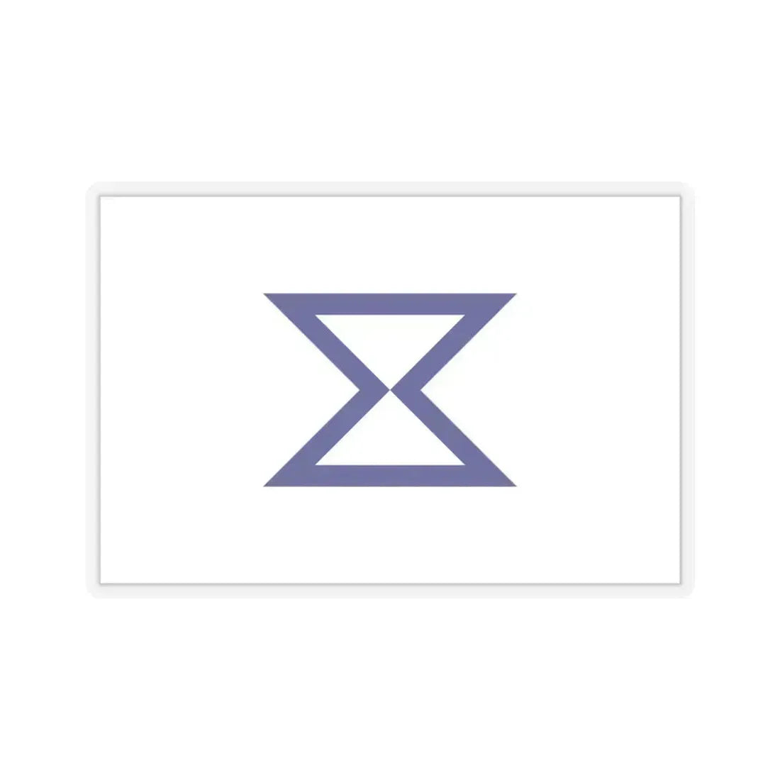 Flag of Toyohashi Aichi Japan - STICKER Vinyl Kiss-Cut Decal 6 Inch Transparent - The Sticker Space