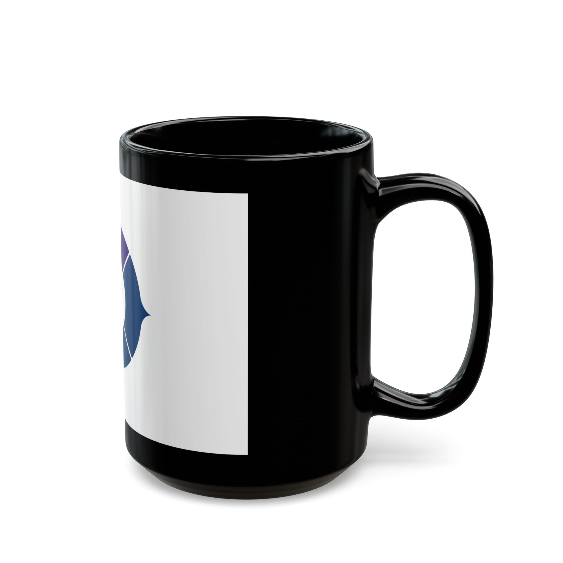 Flag of Toyonaka Osaka Japan - Black Coffee Mug-The Sticker Space