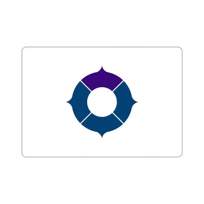 Flag of Toyonaka Osaka Japan STICKER Vinyl Die-Cut Decal 6 Inch - The Sticker Space